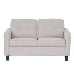3 Piece Living Room Sofa Sets, Sectional Couch and Loveseat and Armchair Set, Modern 3 Seater Sofa + 2 Seater Couch+ Accent Chair Furniture Set for Apartment