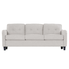3 Piece Living Room Sofa Sets, Sectional Couch and Loveseat and Armchair Set, Modern 3 Seater Sofa + 2 Seater Couch+ Accent Chair Furniture Set for Apartment