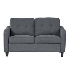 3 Piece Living Room Sofa Sets, Sectional Couch and Loveseat and Armchair Set, Modern 3 Seater Sofa + 2 Seater Couch+ Accent Chair Furniture Set for Apartment