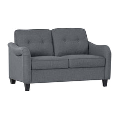 3 Piece Living Room Sofa Sets, Sectional Couch and Loveseat and Armchair Set, Modern 3 Seater Sofa + 2 Seater Couch+ Accent Chair Furniture Set for Apartment