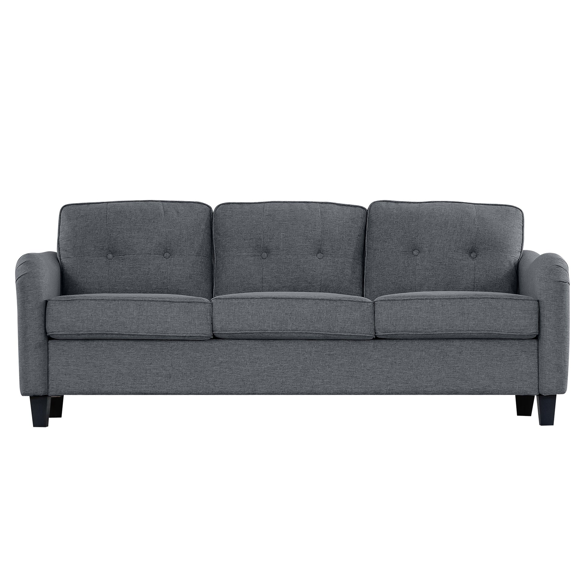 3 Piece Living Room Sofa Sets, Sectional Couch and Loveseat and Armchair Set, Modern 3 Seater Sofa + 2 Seater Couch+ Accent Chair Furniture Set for Apartment