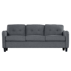 3 Piece Living Room Sofa Sets, Sectional Couch and Loveseat and Armchair Set, Modern 3 Seater Sofa + 2 Seater Couch+ Accent Chair Furniture Set for Apartment