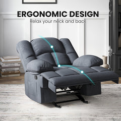 Oversized Rocking Rocker Recliner Chair for Living Room Adults