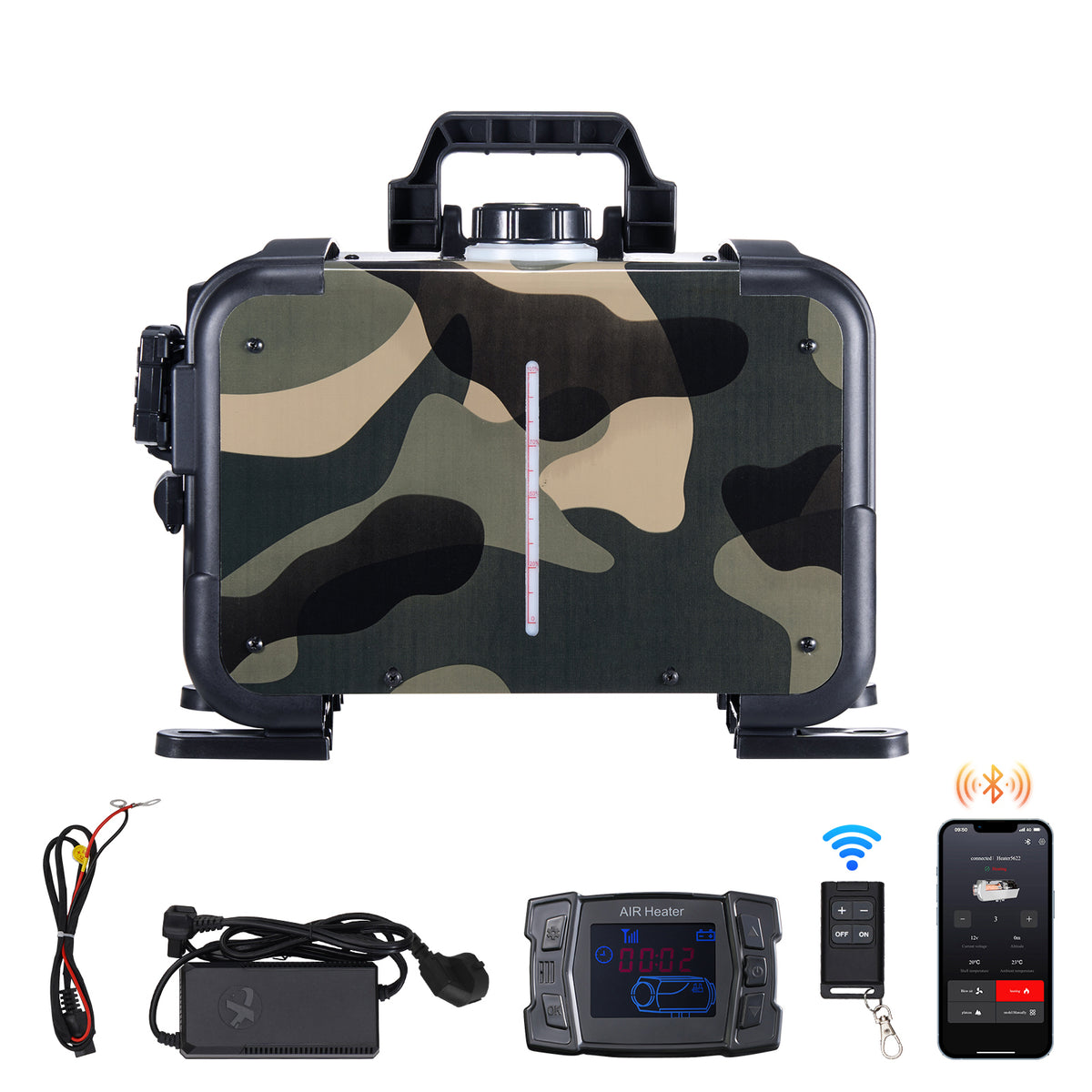 Diesel Air Heater Diesel Heater 8KW 12V/24V Bluetooth APP Remote Control