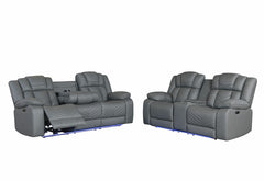 RAIZE GREY 2PC LIVING ROOM SET