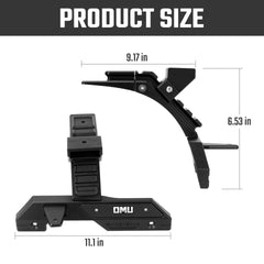 OMU Genesis Series A-Pillar Light System Mount For Jeep Wrangler JL/ Gladiator JT [Not For 4xe and 392]