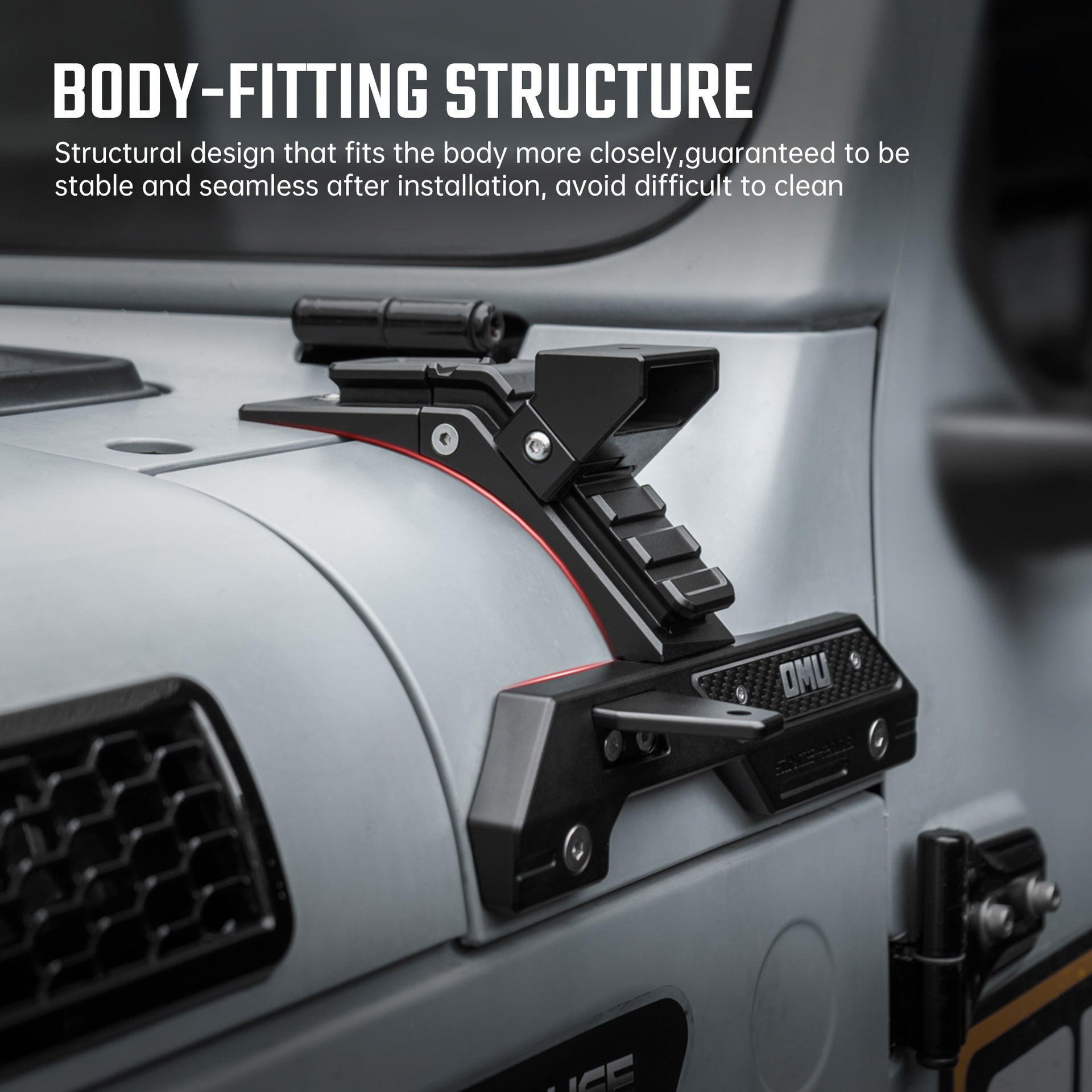 OMU Genesis Series A-Pillar Light System Mount For Jeep Wrangler JL/ Gladiator JT [Not For 4xe and 392]