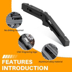 OMU Genesis Series Aluminum Limb Riser Engine Hood Trail Sights Compatible with 2021+ Ford Bronco, Expandable with Various Accessories