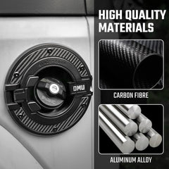 OMU Genesis Series Aluminum Transparent Space Capsule Gas Tank Cover For Jeep Wrangler JL(2018-2024)