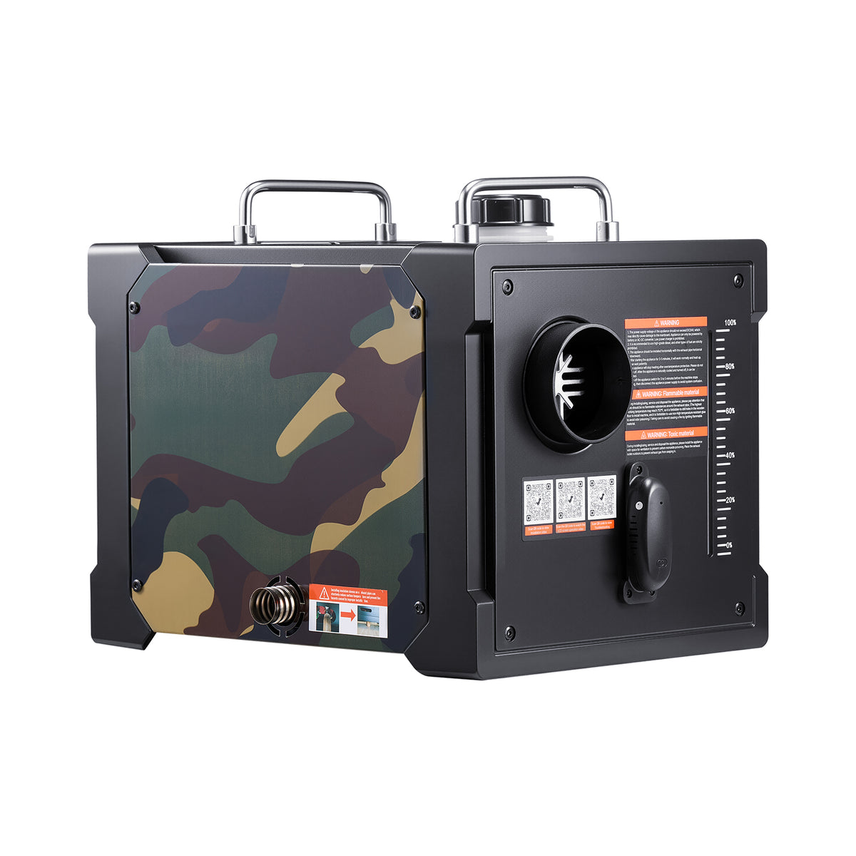 Diesel Heater Portable Diesel Air Heater 8KW DC 12V/24V Bluetooth 1.9 Gal