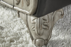San Marino 2-Tone Fabric Wooden Frame Sofa
