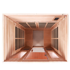 Four-person far-infrared outdoor sauna