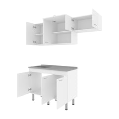 El Capitán Modular Kitchen Set - Complete Solution for Modern Kitchens with Storage, Kronos