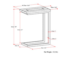 Skyler - C Side Table - Natural