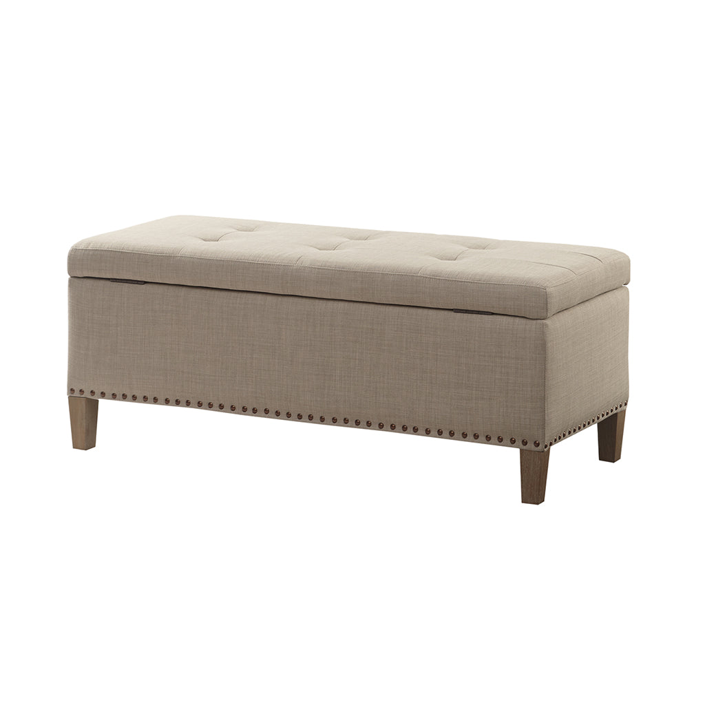 Tufted Top Soft Close Storage Bench