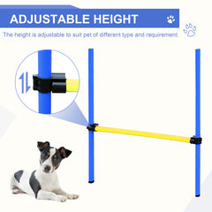 Backyard Competitive Dog Agility Training Kit Obstacle Course Equipment