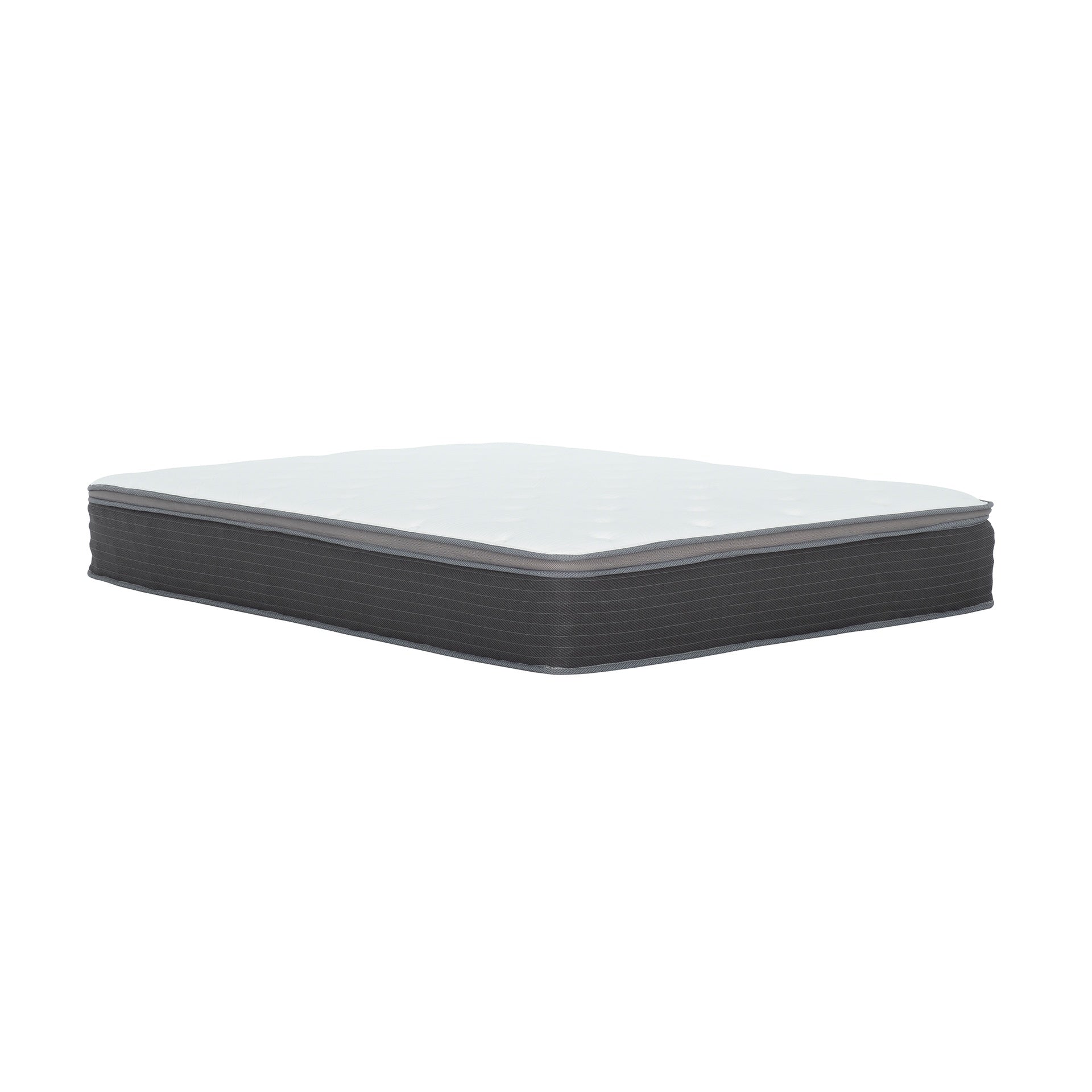 12 in. Plush Twin Size Hybrid Mattress in a Box, Pocket Spring and Gel-Infused Memory Foam Mattress, Pressure Relief, Cooling Technology