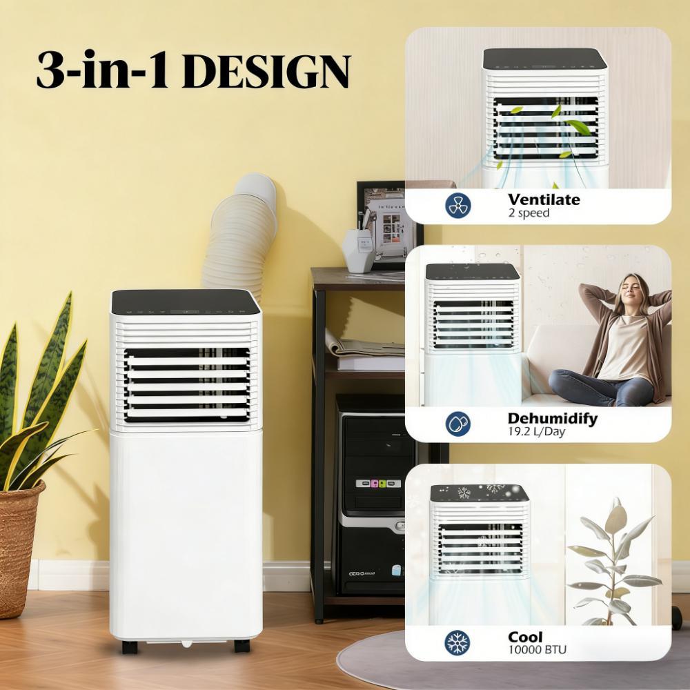 Air Conditioner,Mobile Air Conditioner for Cooling and Dehumidifying