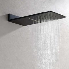 Wall Mounted Waterfall Rain Shower System With 3 Body Sprays & Handheld Shower