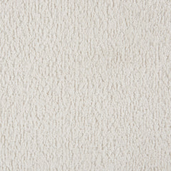 Boucle Waterfall Bench Cream 42"W