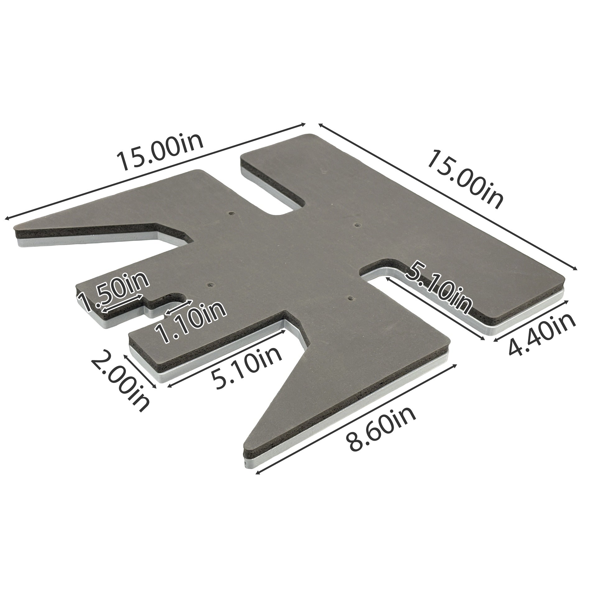 Special-shaped Interchangeable Lower Platen