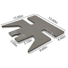 Special-shaped Interchangeable Lower Platen