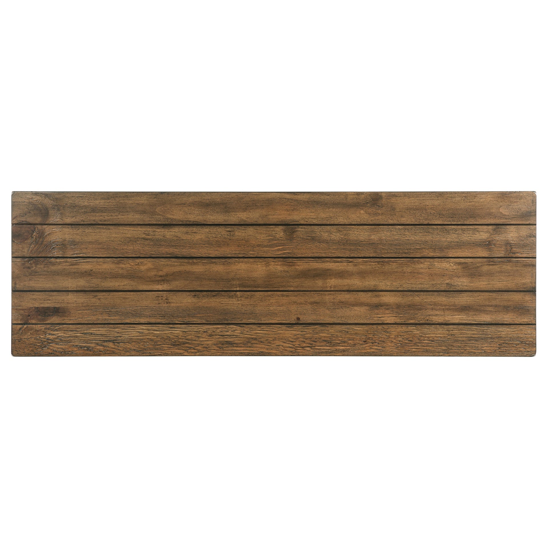 Castleton Distressed Brown Wood Entryway Sofa Console Table
