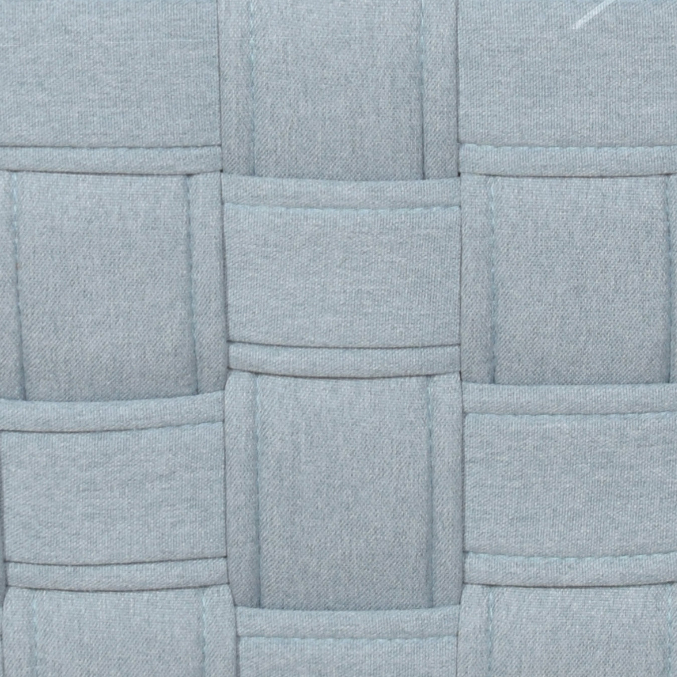 Light Teal Coffee Table with Knitting Texture Base