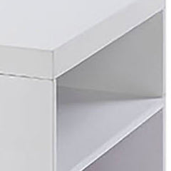 White High Gloss and Chrome Coffee Table