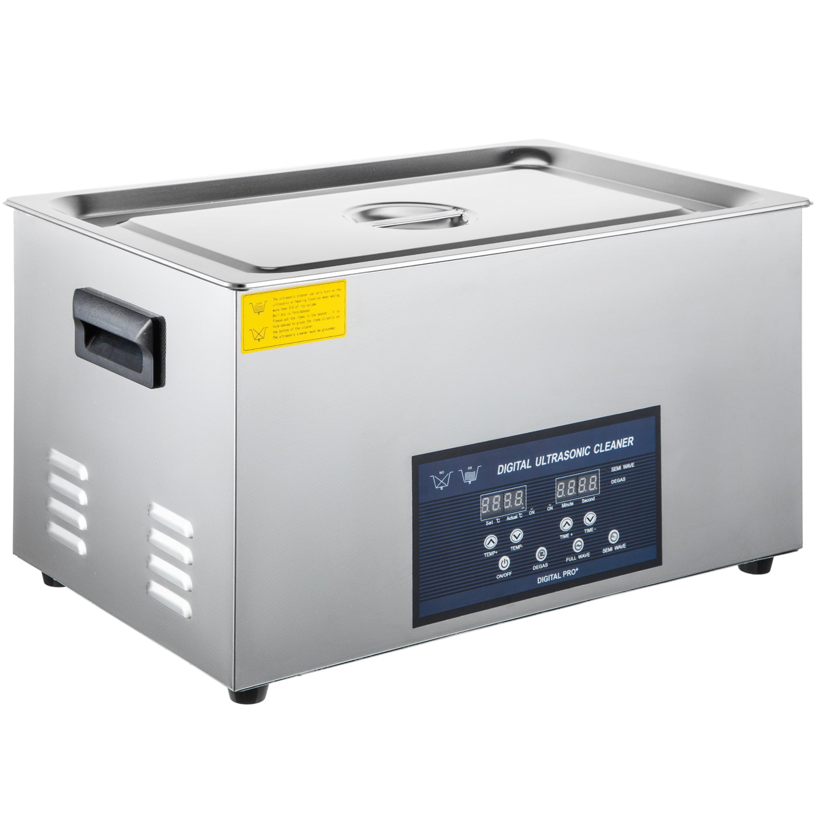 30L Ultrasonic Cleaner 28/40khz Dual Frequency Professional Ultrasonic Parts Cleaner with Heater Timer for Parts Dental Instruments Cleaning