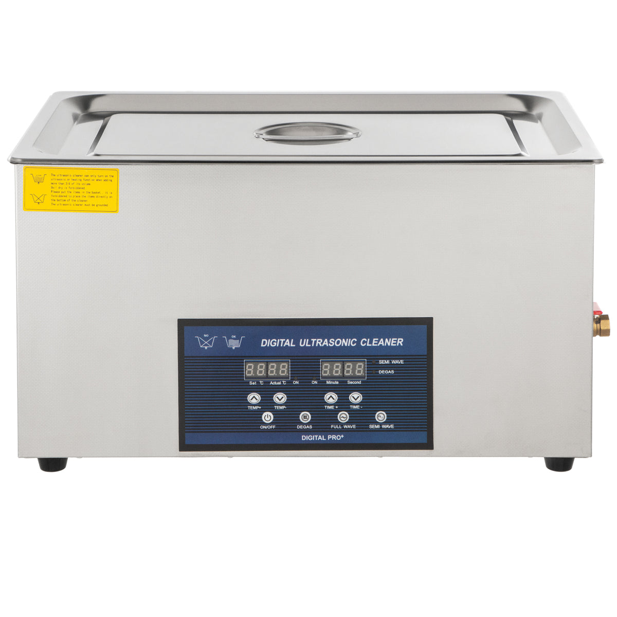 30L Ultrasonic Cleaner 28/40khz Dual Frequency Professional Ultrasonic Parts Cleaner with Heater Timer for Parts Dental Instruments Cleaning