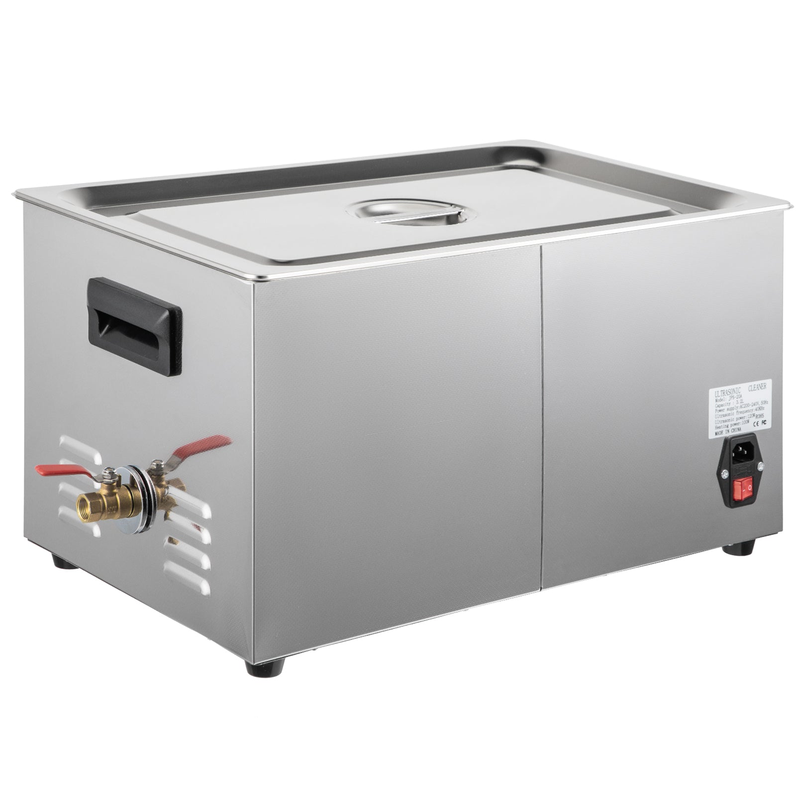 30L Ultrasonic Cleaner 28/40khz Dual Frequency Professional Ultrasonic Parts Cleaner with Heater Timer for Parts Dental Instruments Cleaning