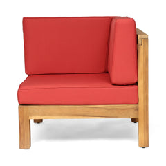 OANA - 3-PIECE SOFA SET, RED