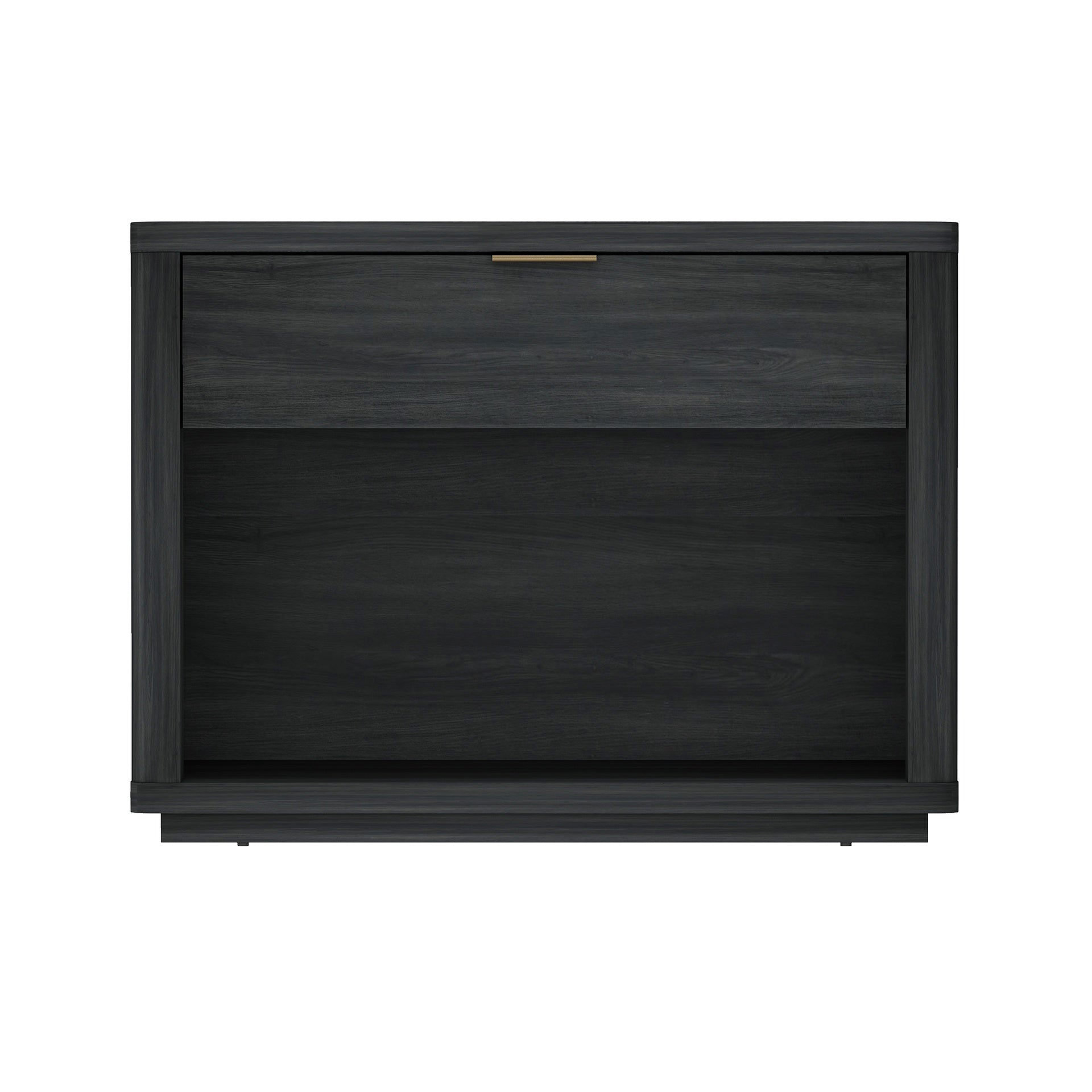 Nightstand in Charcoal Gray