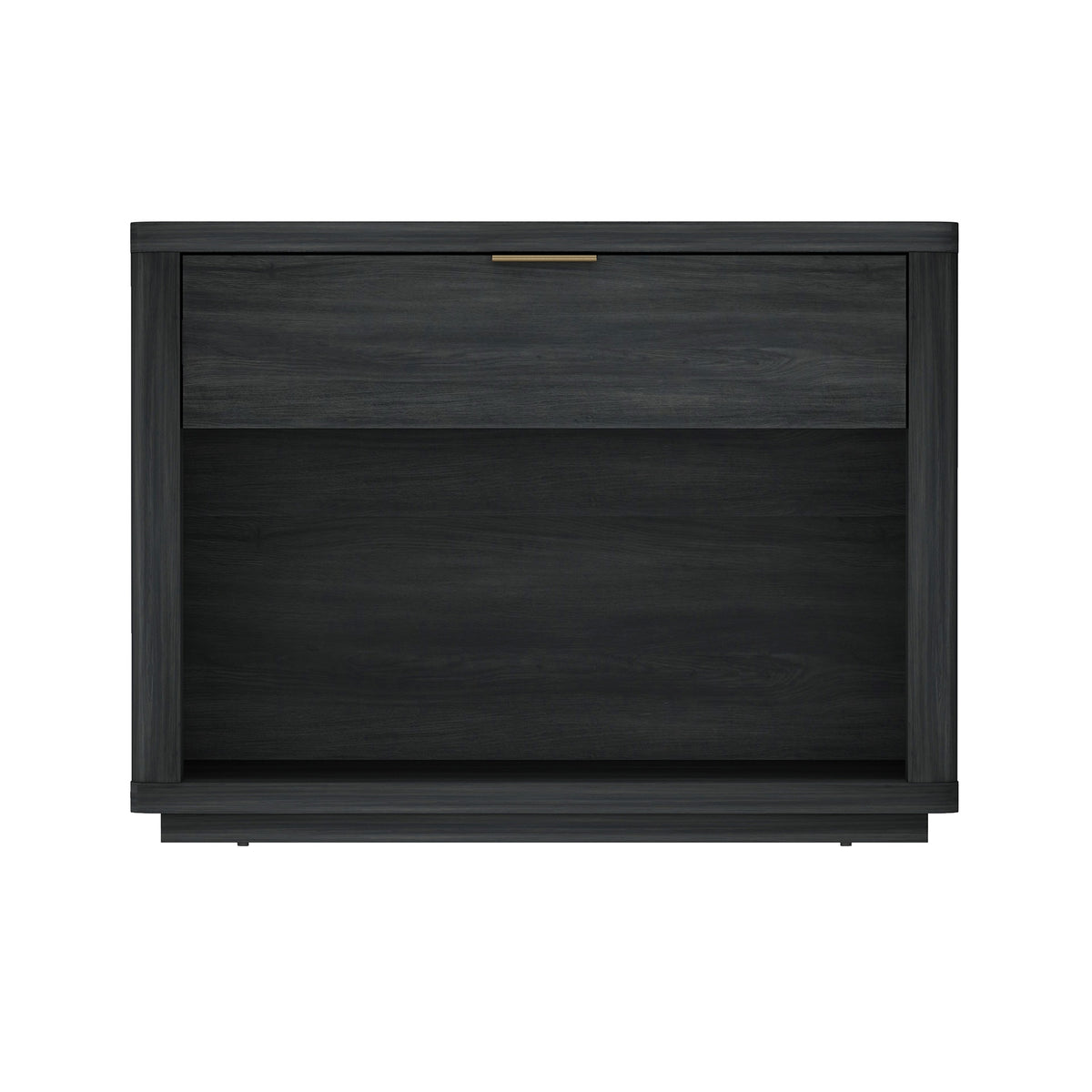 Nightstand in Charcoal Gray