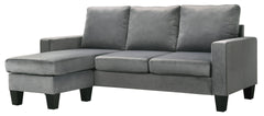 Jessica G0511-SCH Sofa Chaise , GRAY