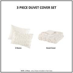Animal Chenille Duvet Cover Set King/Cal King
