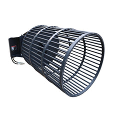 Skid Steer Rotary Rock Picker Attachment 36" Diameter Drum Model, 64" Barrel Depth, Universal Mount
