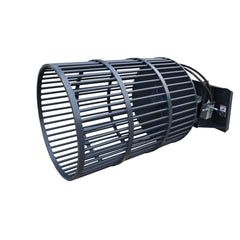 Skid Steer Rotary Rock Picker Attachment 36" Diameter Drum Model, 64" Barrel Depth, Universal Mount