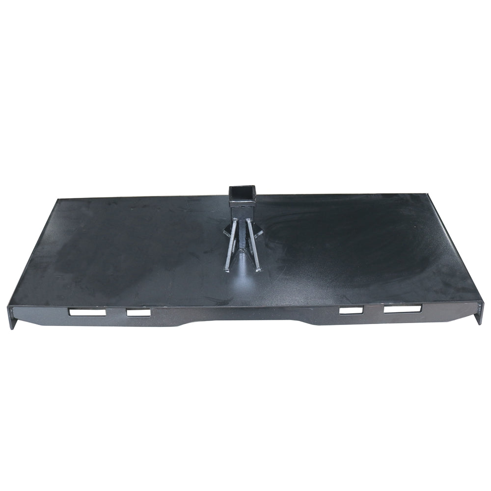 Skid Steer Trailer Receiver Mount Plate Hitch Attachments
