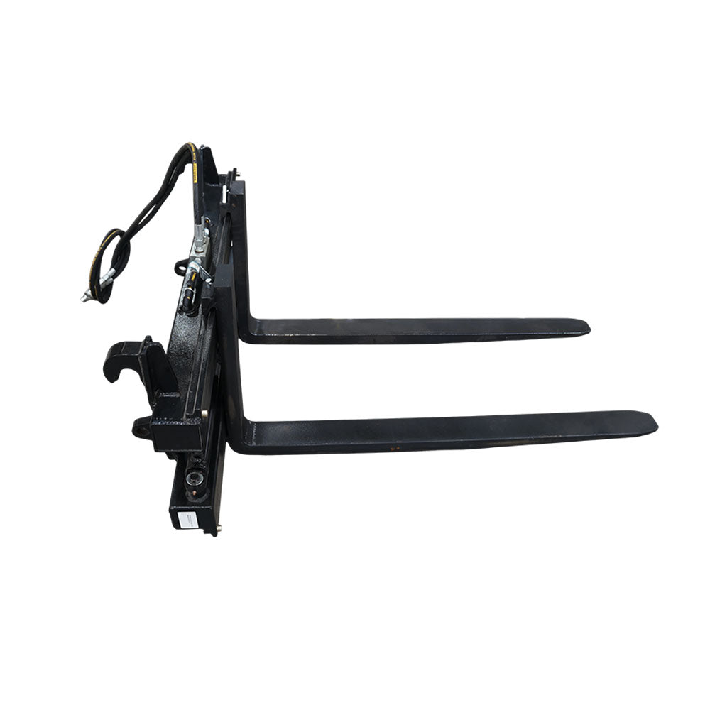 2500kg Hydraulic Pallet Forks Frame with Euro Bracket for Tractor