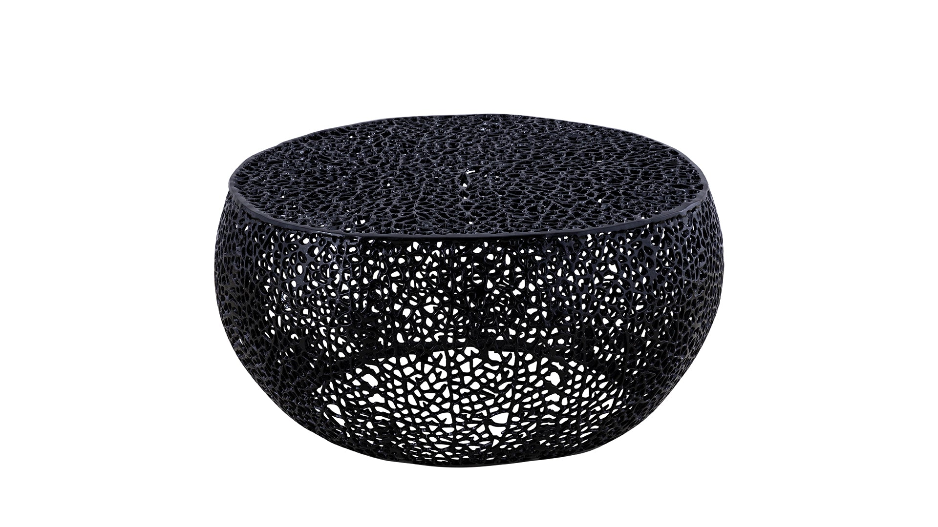 T3502-32 Round Coffee Table in Black  same as B009140728 (CA inventory)