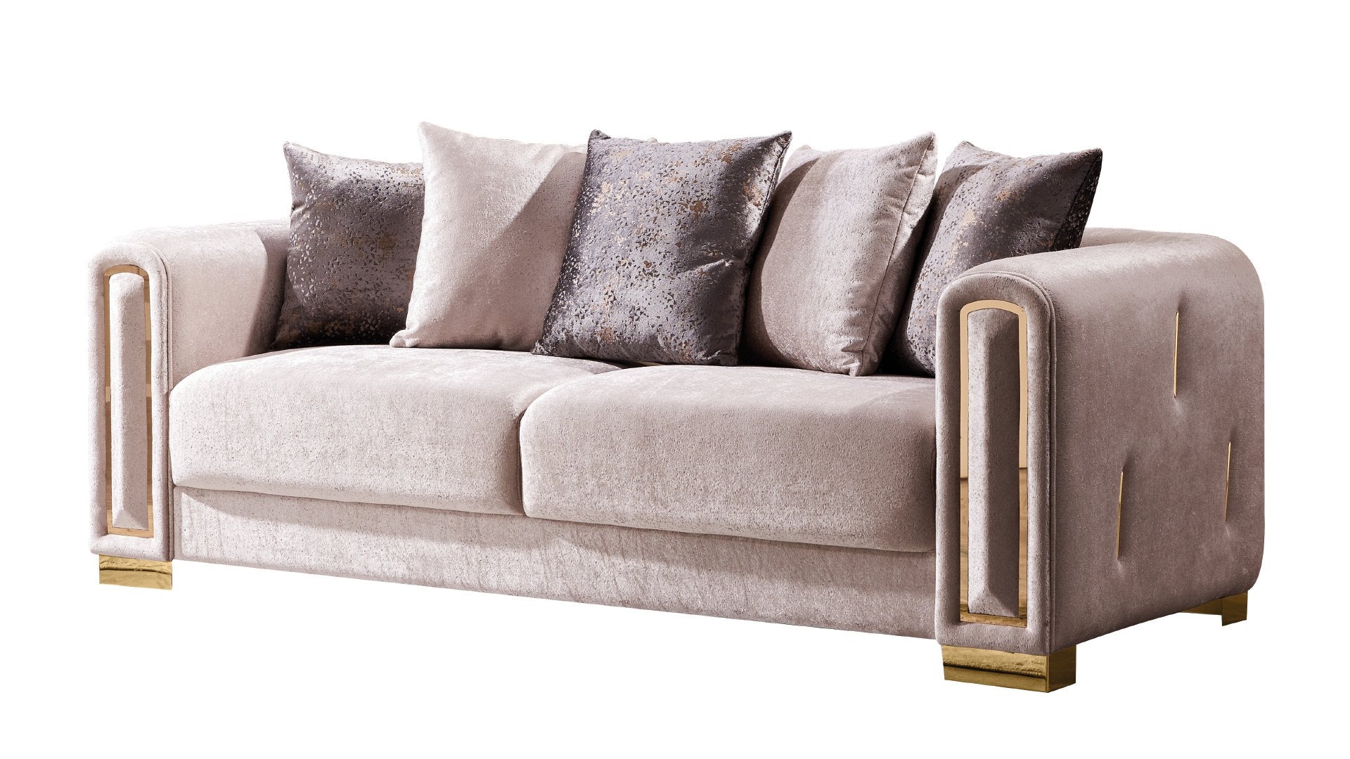 Impreza Modern Style Sofa in Beige  same as B009141287 (CA inventory)