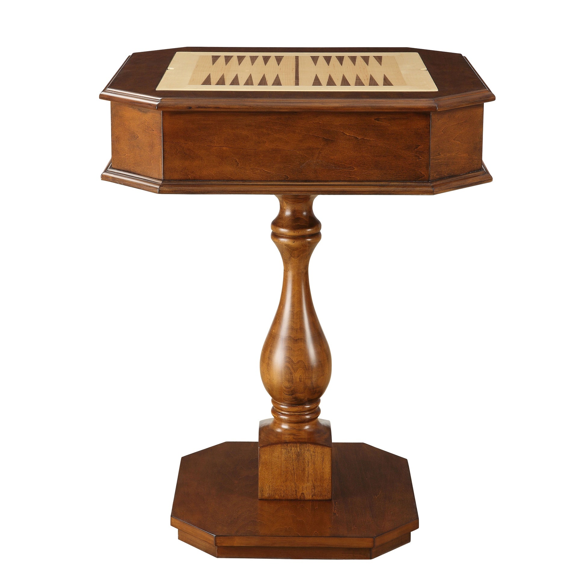 Cherry Game Table with 2 Drawer