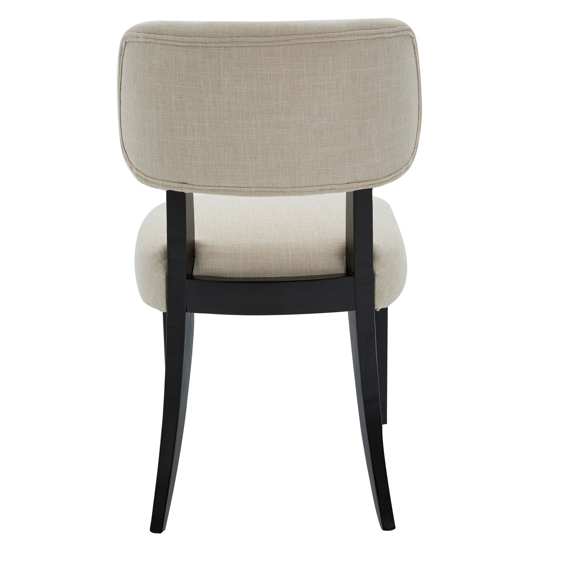 Wooden Dining Chairs Set of 2, Modern Fabric Upholstered Dining Room Chair Kitchen Chairs, Farmhouse Dinner Chair for Kitchen Dining Room