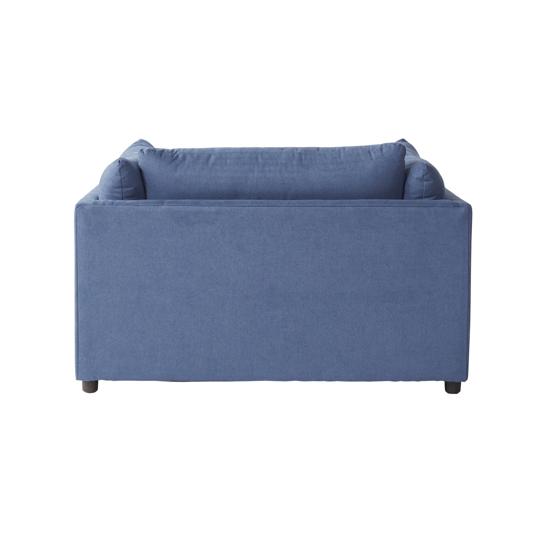 Enda Oversized Living Room Pillow Back Cuddler Arm Chair
