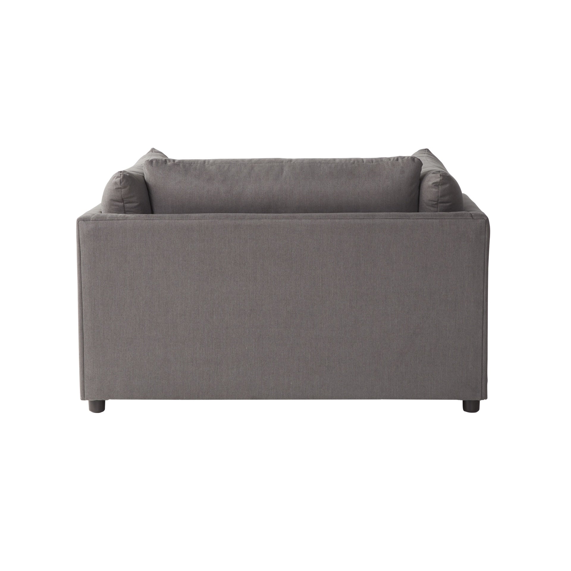 Enda Oversized Living Room Pillow Back Cuddler Arm Chair