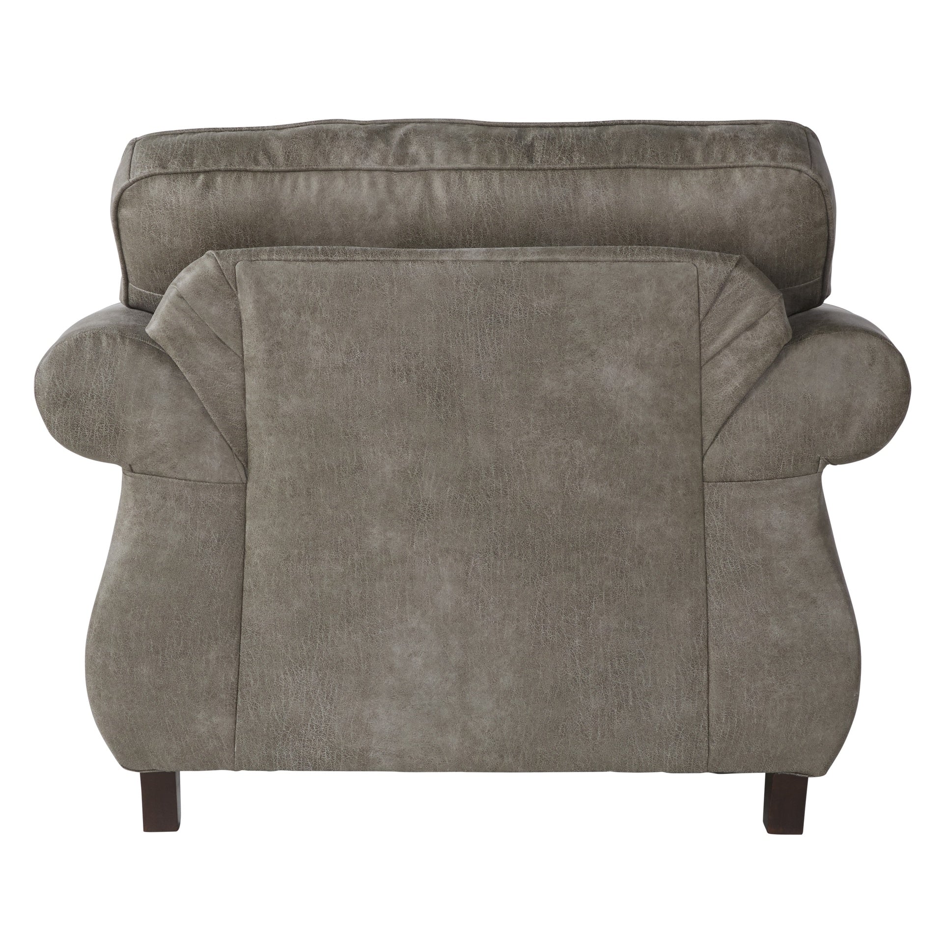 Leinster Faux Leather Upholstered Nailhead Chair