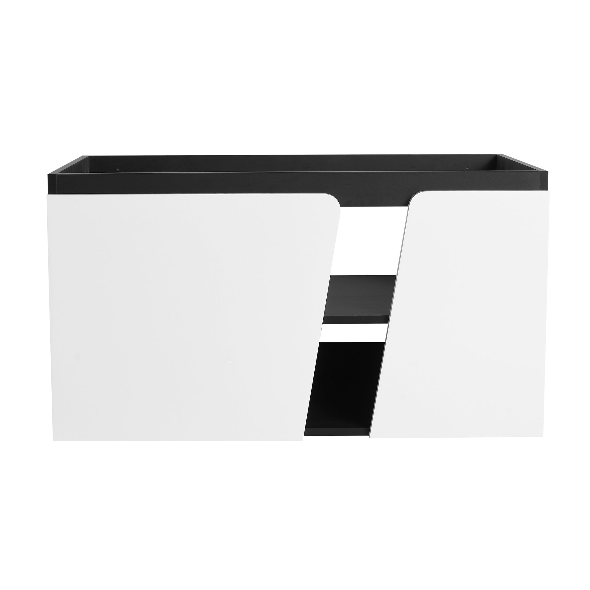 36'' Floating Wall-Mounted Bathroom Vanity  & Soft-Close Cabinet Door(Only Vanity ,without Basin)