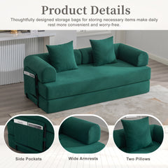 UNITED WE WIN Foldable and compressible sofa, featuring a sturdy metal frame, It allows you to freely create a personalized leisure area. A combination of modern metal and fabric for Small Spaces